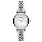 Emporio Armani Women's Two-Hand Stainless Steel Bracelet Watch (Model: AR11204)