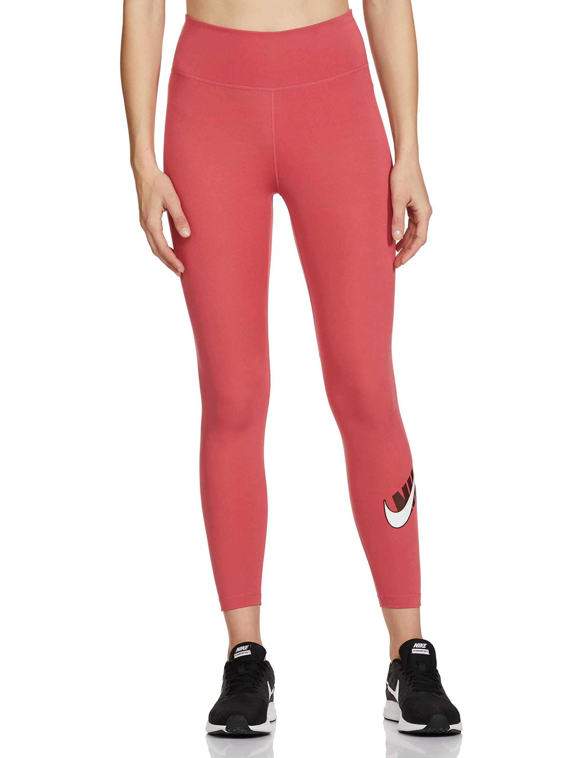 Nike Regular Fit Polyester 7/8 Tights Women Running Leggings