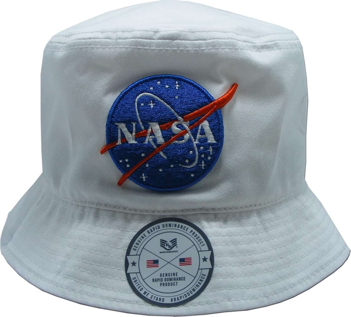 NASA Relaxed Bucket, Meatball,White, S_M