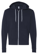 Unisex Sponge Fleece Full-Zip Hooded Sweatshirt - ASPHALT - 2XL(D0102H7WMg8)