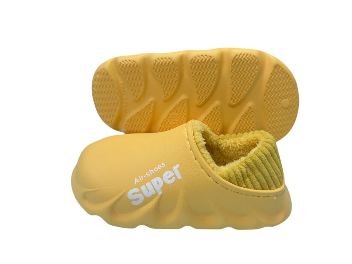 EAZYLAYERS Kids Casual Wear Shoes Slip On Air Shoes for Girls and Boys Yellow 11