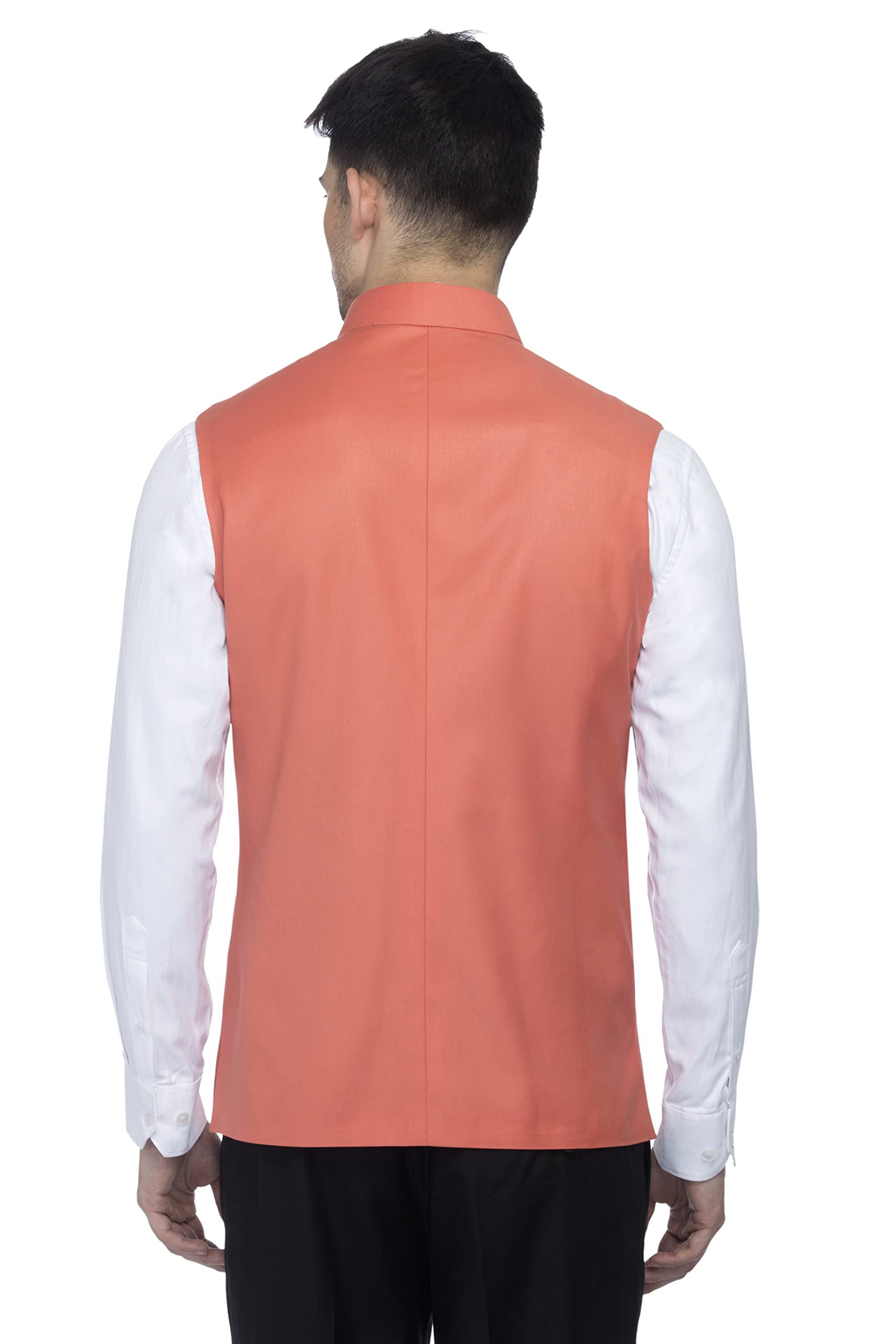 Favoroski Men'S Slim Fit Nehru Jacket Ethnic Bandhgala Waistcoat (New_Favjc161132)