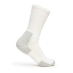 Thorlos Mens Xj Max Cushion Crew Running Socks, White/Platinum (1 Pair), Medium US