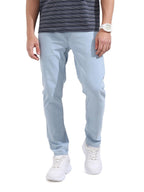 The Indian Garage Co Mens Slim Fit Solid Mid-Rise Jeans