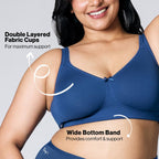 Nykd (Nyb105 Cotton Non Padded & Non Wired Everyday Bra For Women | Full Coverage Bra With No Sweat & Breast Separating Feature