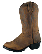 Kids Denver Leather 10W,Oil Distress Brown