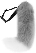 BANLAN Faux Fur Fox Costume Cat Tail Cosplay Halloween Christmas Party Costume One Size