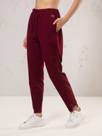Nykd Women Everyday Terry Joggers Lounge Pants, Track Pants, Light Breathable Fabric, Pockets, Relaxed Fit - Sweatpants & Jogger