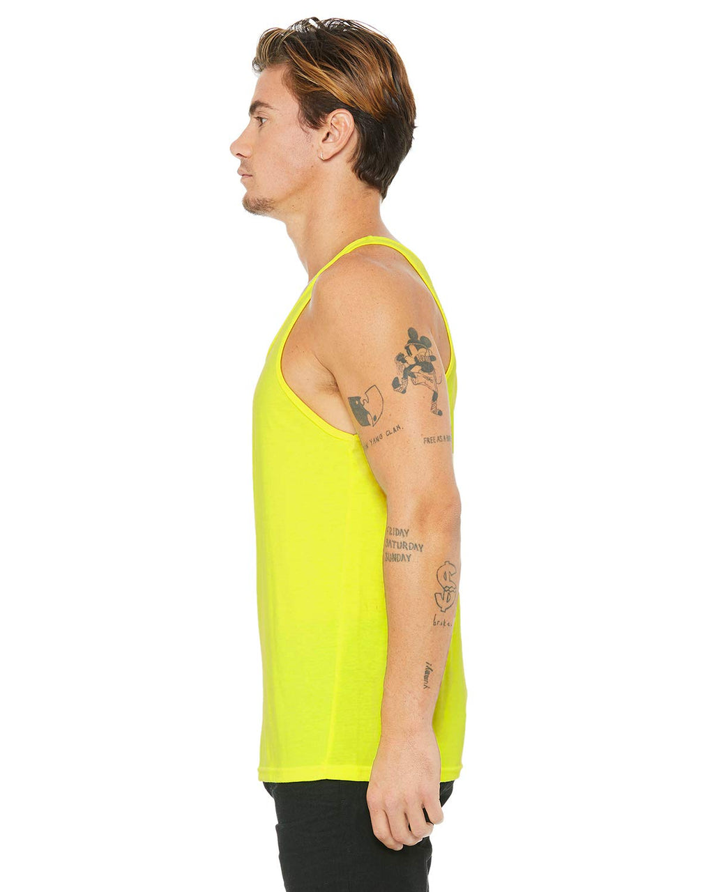 Unisex Jersey Tank - NEON BLUE - XS(D0102H7WAFP)