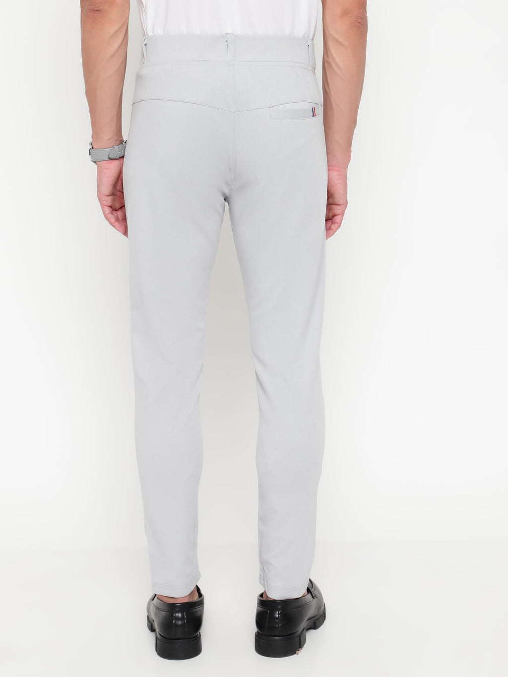 AVANOVA Regular Casual Mens Formal Trouser Pant 120_Light Grey