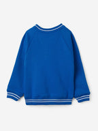 The Souled Store Official Paw Patrol : Chase Boys Long Sleeves Round Neck Color Blocked Regular Fit Cotton Sweatshirts Blue