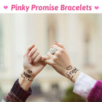 UNGENT THEM Sun and Moon Couples Bracelets Matching Bff Pinky Promise Distance Relationship Valentines Birthday Gifts for Him He