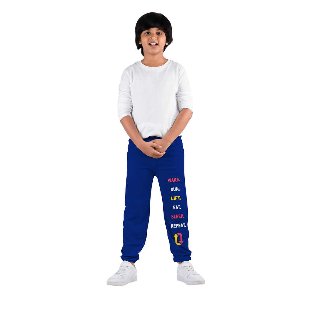 KYDA KIDSCotton Track Pants for Boys Printed Multicolor Track Pants(Pack of 5)