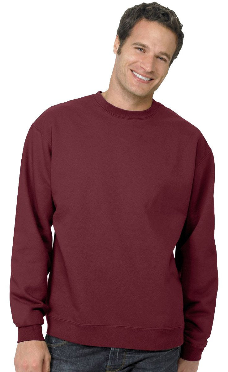 Unisex Ecosmart 5050 crewneck Sweatshirt - cARDINAL - S(D0102H7KFD2)