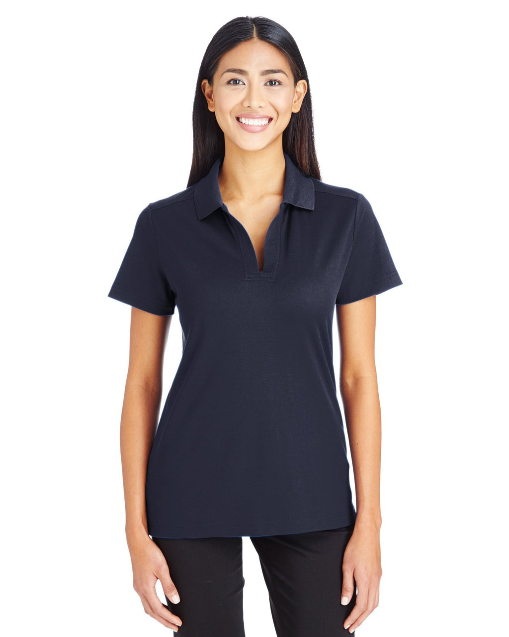 crownLux Performanceadies Plaited Polo - gRAPHITE - XS(D0102H7N9KX)