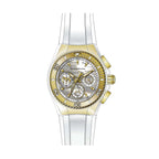 TechnoMarine Women's Cruise California Quartz Watch, Stainless Steel, Silicone Strap, 26.25 (Model: TM120028) (White)