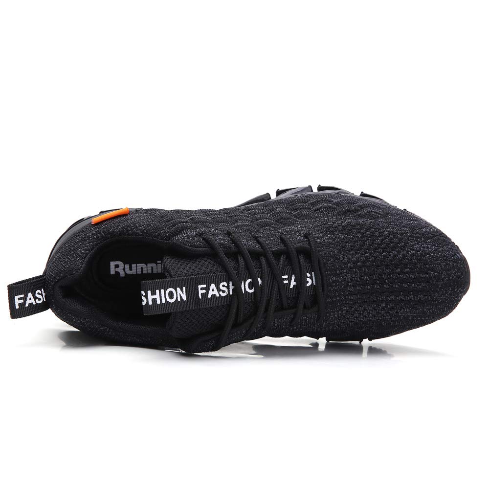 SKDOIUL Black Tennis Shoes Men mesh Breathable comfort Fashion Running Shoes Sport Athletic Walking Sneakers Man Runner Jogging