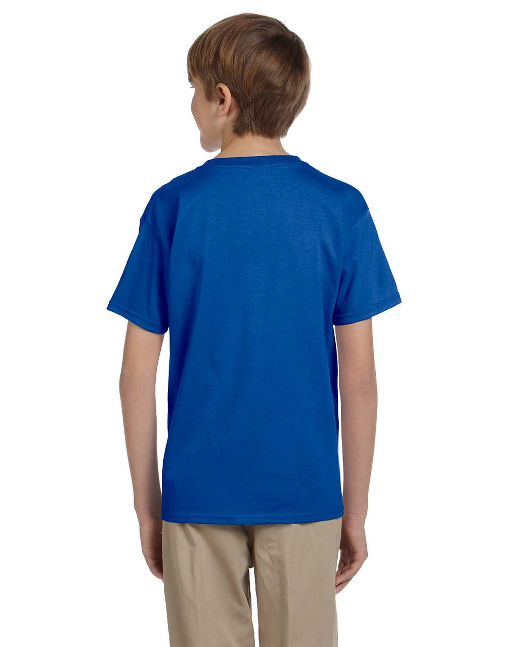 Youth HD cottonT-Shirt - WHITE - XS(D0102H7DN4X)