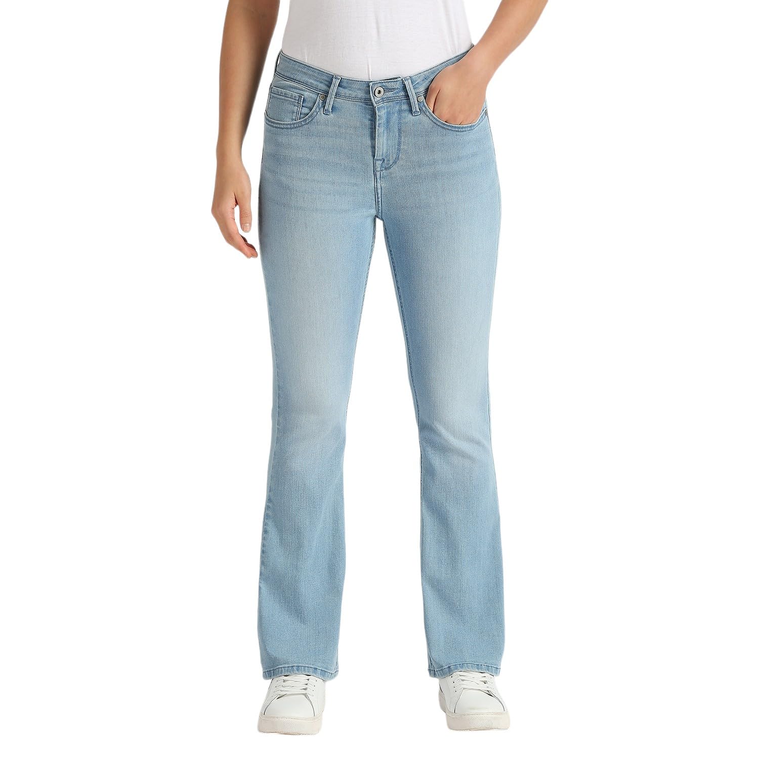 Pepe Jeans WomenS Straight Jeans (Pl204924Q050_Light Used