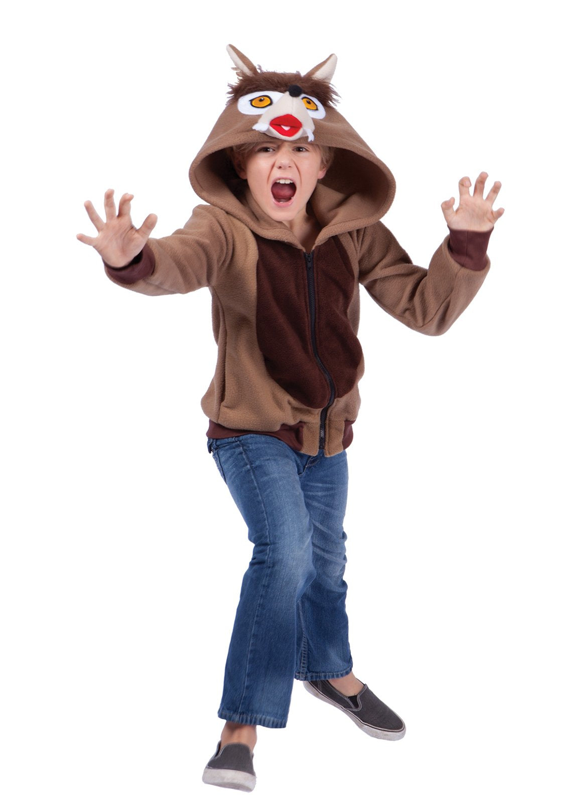 GRAYWIND WOLF HOODIE- CHDMD
