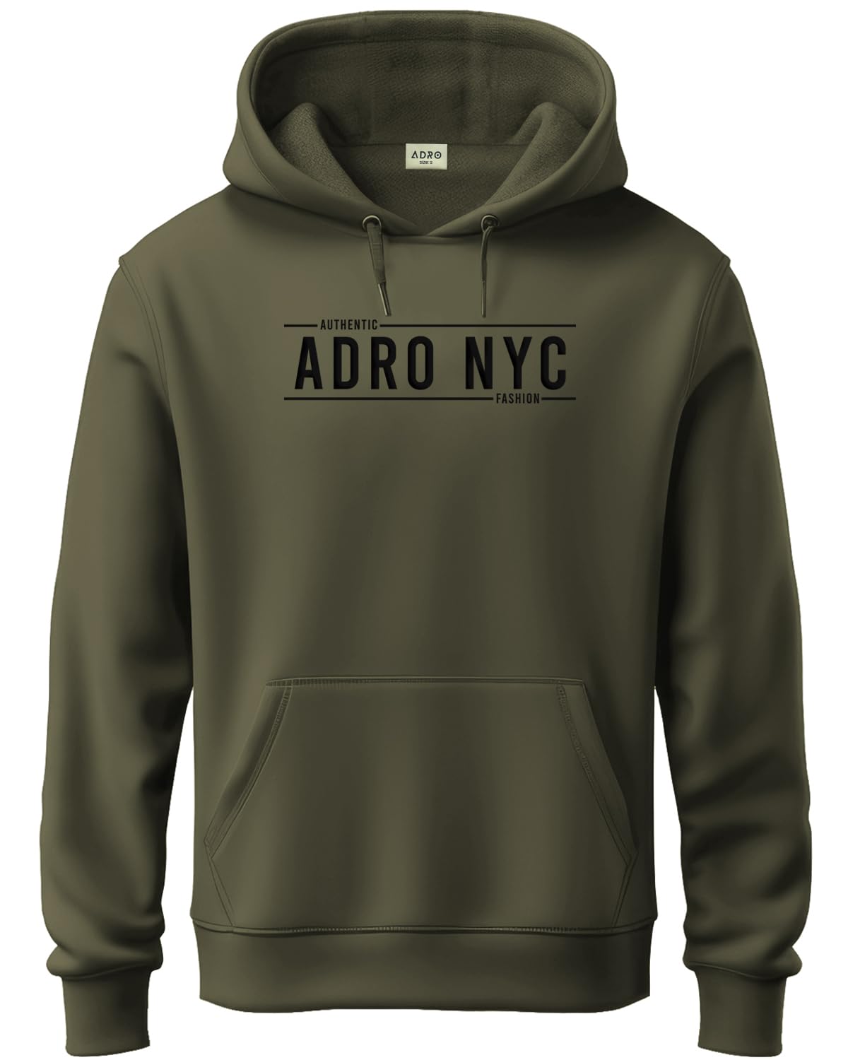 ADRO Hoodies for Men | Printed Hoodie for Men | Cotton Hoodie | Mens Hoodies | Sweatshirt for Men | Hooded Hoodie|H24-ADRO-OL-L 