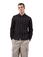 The Indian Garage Co Mens Slim Fit Checkered Shirt