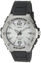 Casio Illuminator Metal Bezel Heavy Duty Resin Band Black Dial (Model: MWA100H-7AV)