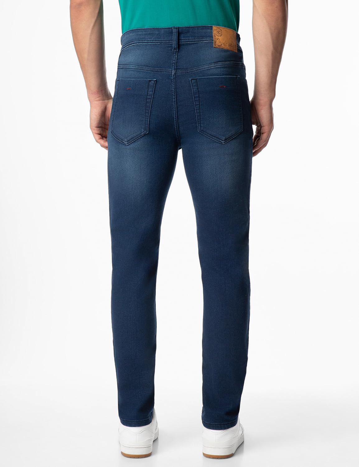 INKD Mens Regular Jeans (INKAW23MJN-020_Indigo-Dark Tide