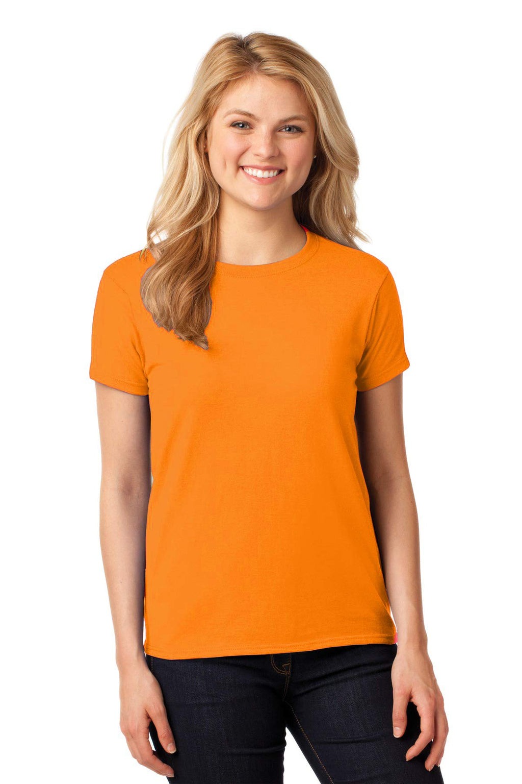 Anni Desinger Womens Yellow Pure Cotton Regular Fit T-Shirt (Girl T Shirt Yellow_XXL)