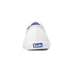 Keds Women's Champion Lace Up Sneaker, White Leather, 9.5