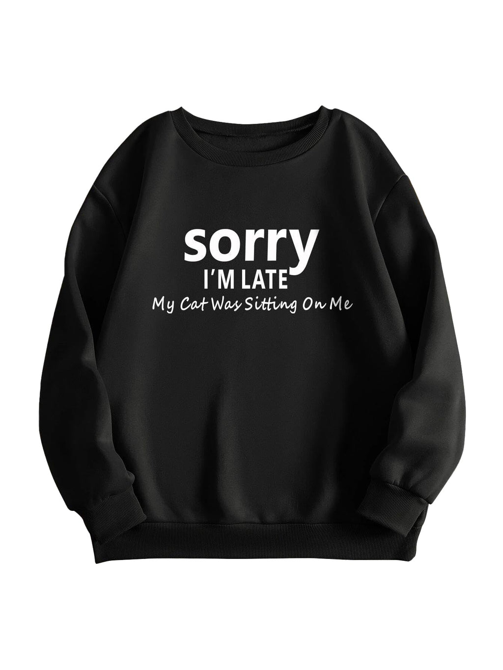 Kotty Women Full Sleeve Round Neck Pinted Sweatshirt