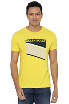 Allen Solly Men Regular Fit Printed Casual Crew Neck T-Shirt