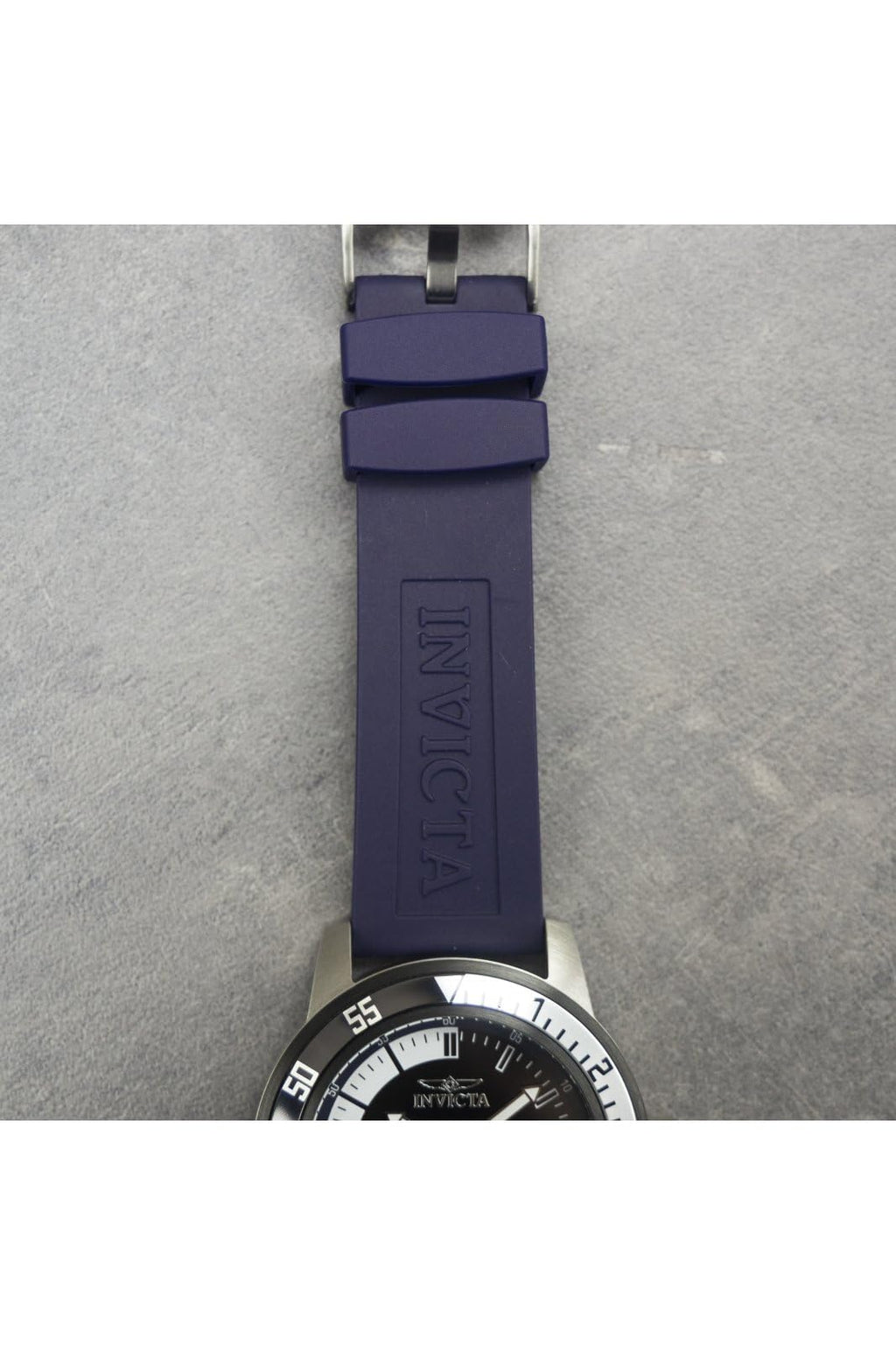 Invicta Men's Specialty 45mm Silicone Quartz Watch, Blue (Model: 34013)