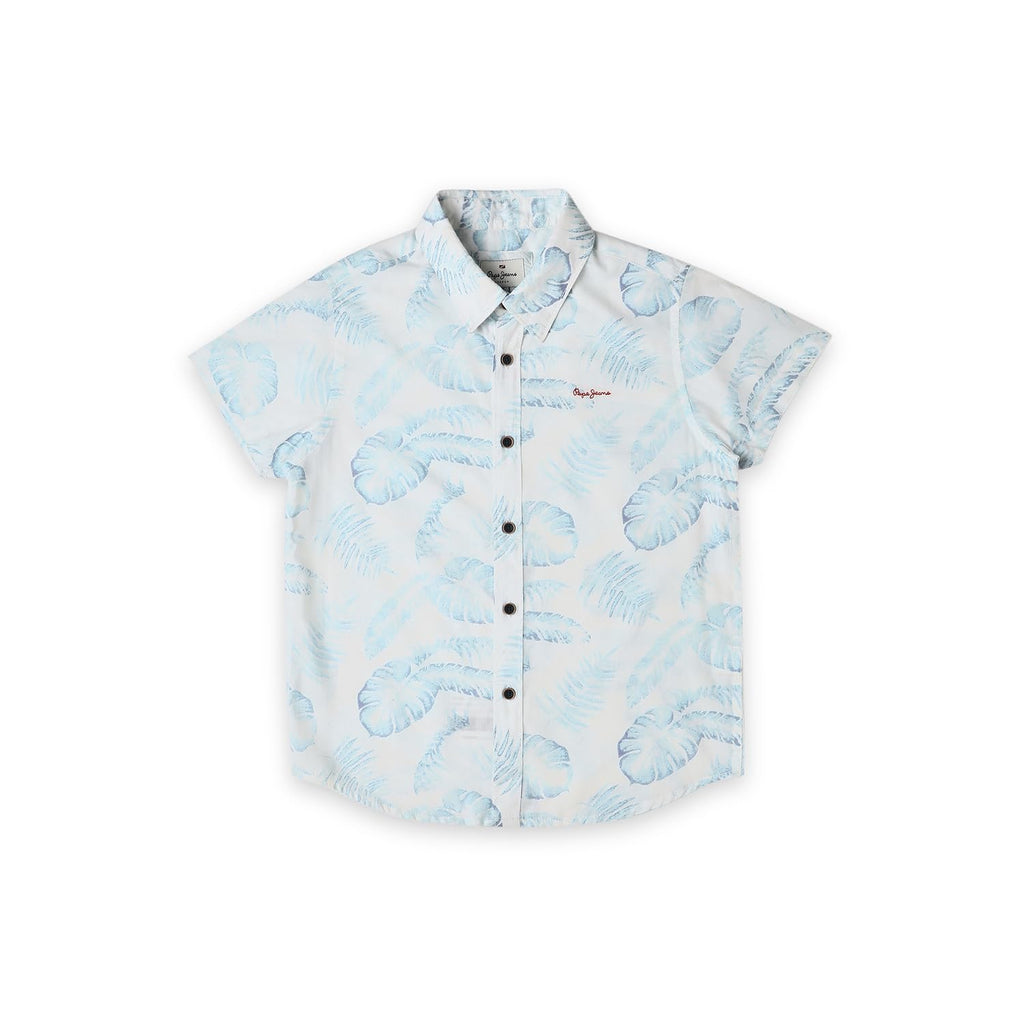 Pepe Jeans Boys Regular Fit Printed Shirts