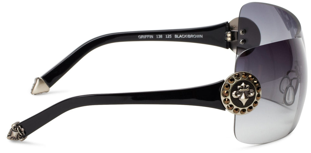 Affliction Sunglasses Griffin Black & Brown