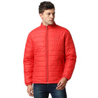Pepe Jeans MenS Polyester Regular Fit Jackets, Red, Large