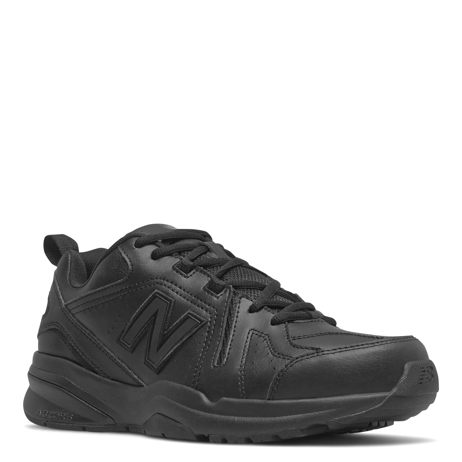 New Balance Men's 608 V5 Casual Comfort Cross Trainer, Black/Black, 13