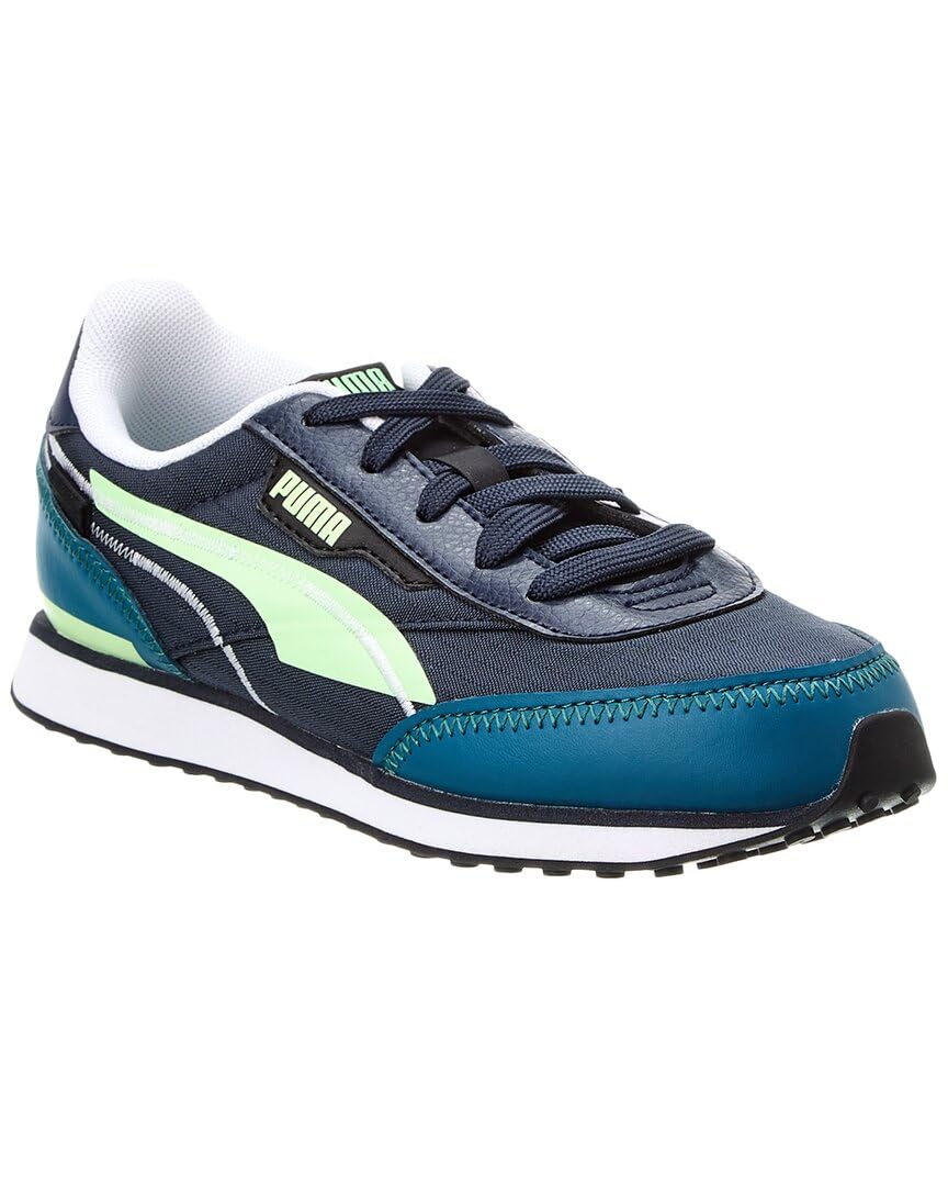 PUMA Future Rider Twofold (Little Kid) Parisian Night/Puma Black/Blue Coral 2.5 Little Kid M