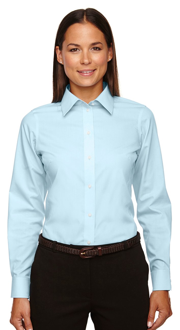 Ladies crown Woven collectionSolid Broadcloth - WHITE - 4XL(D0102H7Y5Y8)