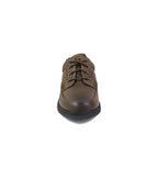 Nunn Bush Men's Cam Moc Toe Casual Lace-Up with Comfort Gel and Memory Foam, Brown Crazy Horse, 12 X-Wide