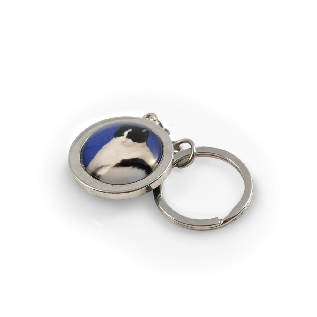 Toynk Cat Key Ring Accessory | Multi-Purpose Key Chain | Features An Irresistible Kitty | Perfect For Cat Lovers