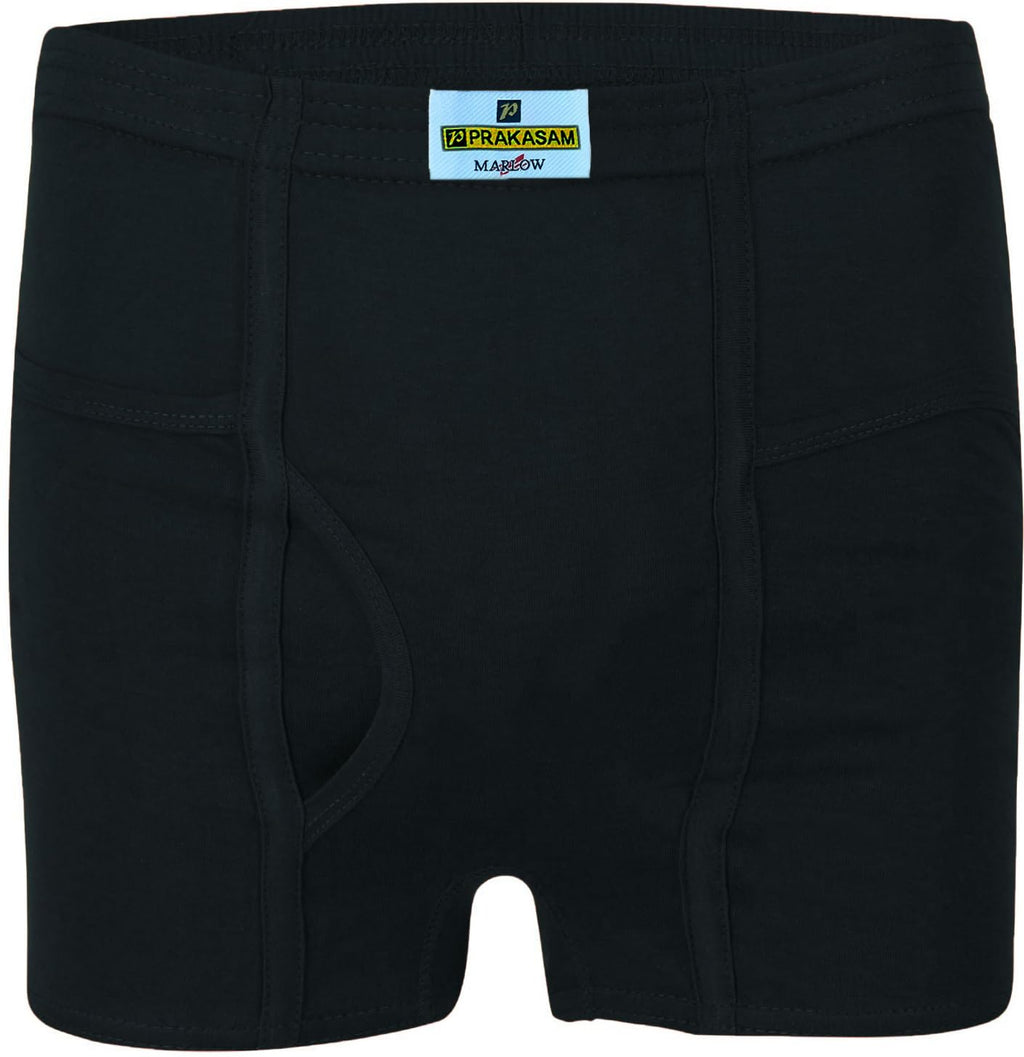 PRAKASAM COTTON Marlow Inner Elastic Pocket Trunks Combo (1X2) Pack