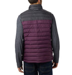 Mens Powder LiteVest - MTN RED cOL NVY - L(D0102H7DSH8)