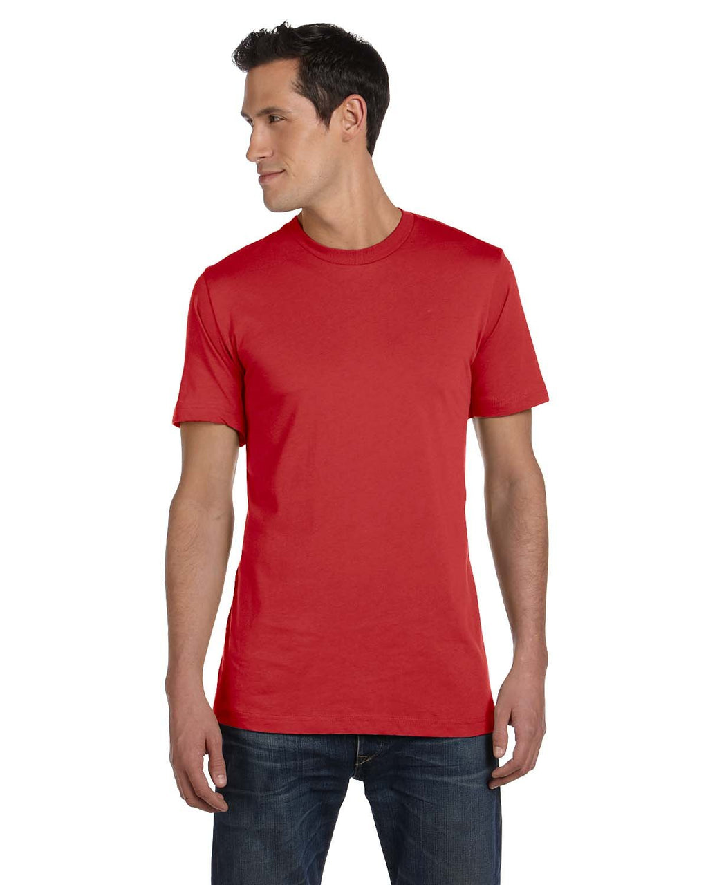 Bella + Canvas Unisex Jersey Short-Sleeve T-Shirt XL CANVAS RED