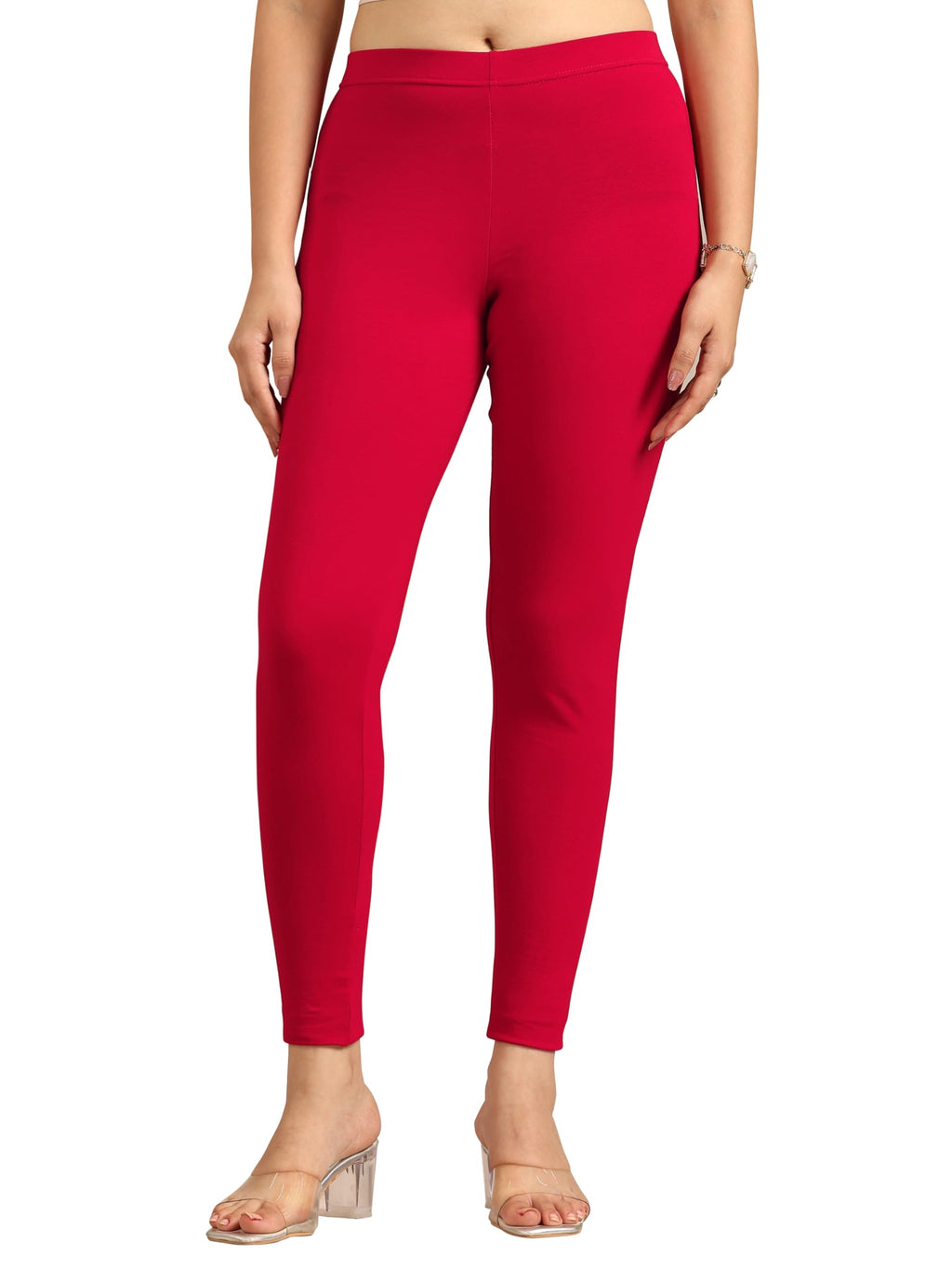 Gerua By Libas Solid Cotton Legging