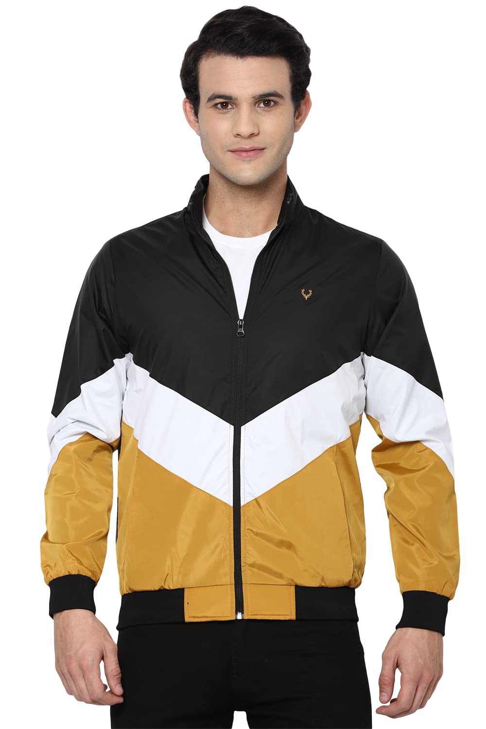Allen Solly Men Regular Fit Casual Polyester Full Sleeve Jacket