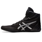 ASICS Men's MATCONTROL 3 Wrestling Shoes, 11, Black/Pure Silver