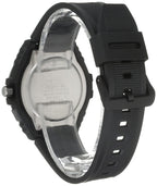 Casio Illuminator Metal Bezel Heavy Duty Resin Band Black Dial (Model: MWA100H-7AV)