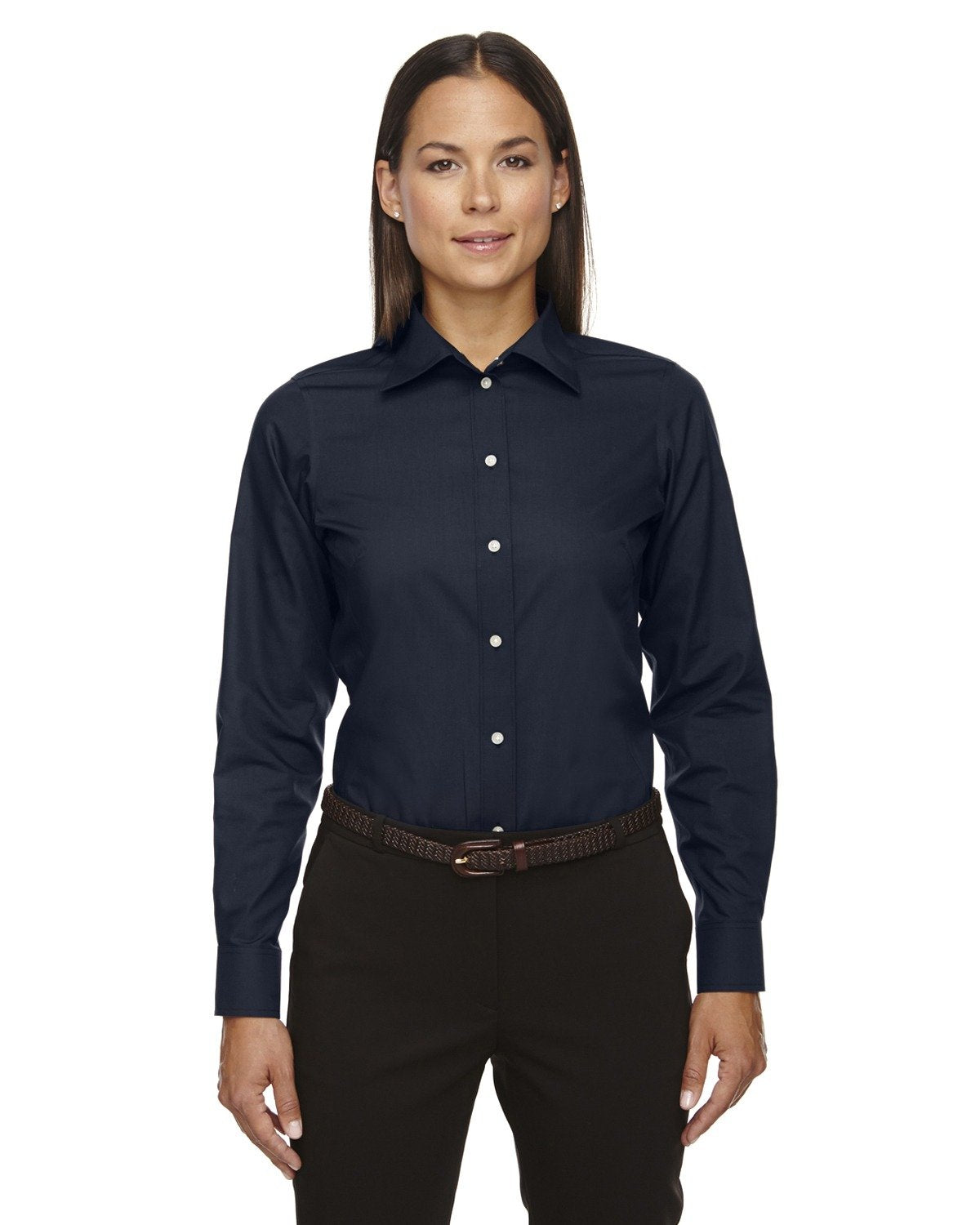 Ladies crown Woven collectionSolid Broadcloth - WHITE - 4XL(D0102H7Y5MP)