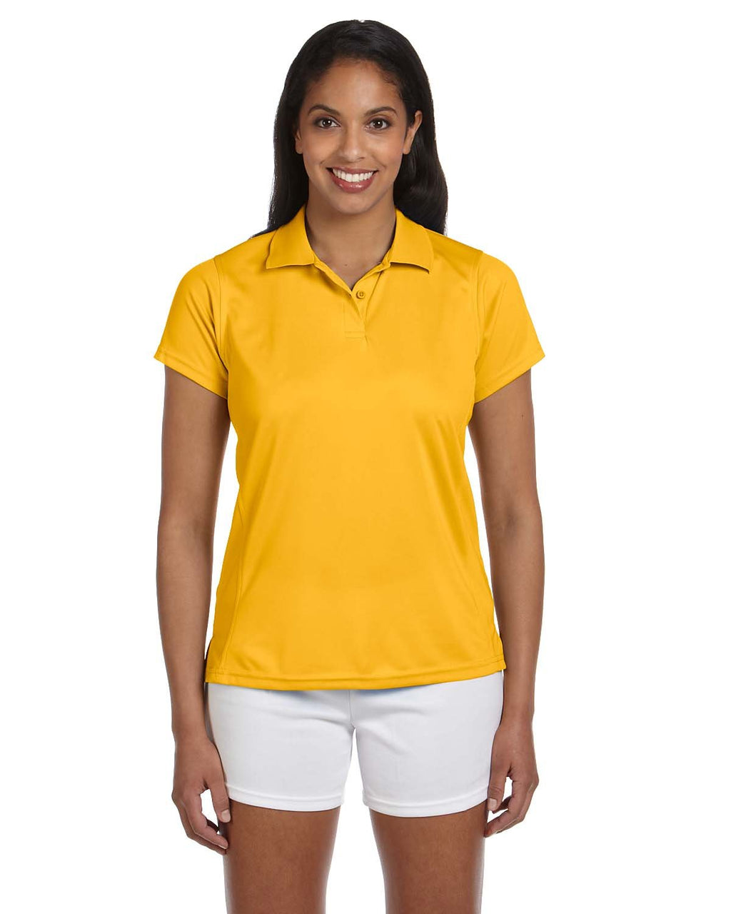 Ladies 4 oz Polytech Polo - WHITE - S(D0102H76ND8)